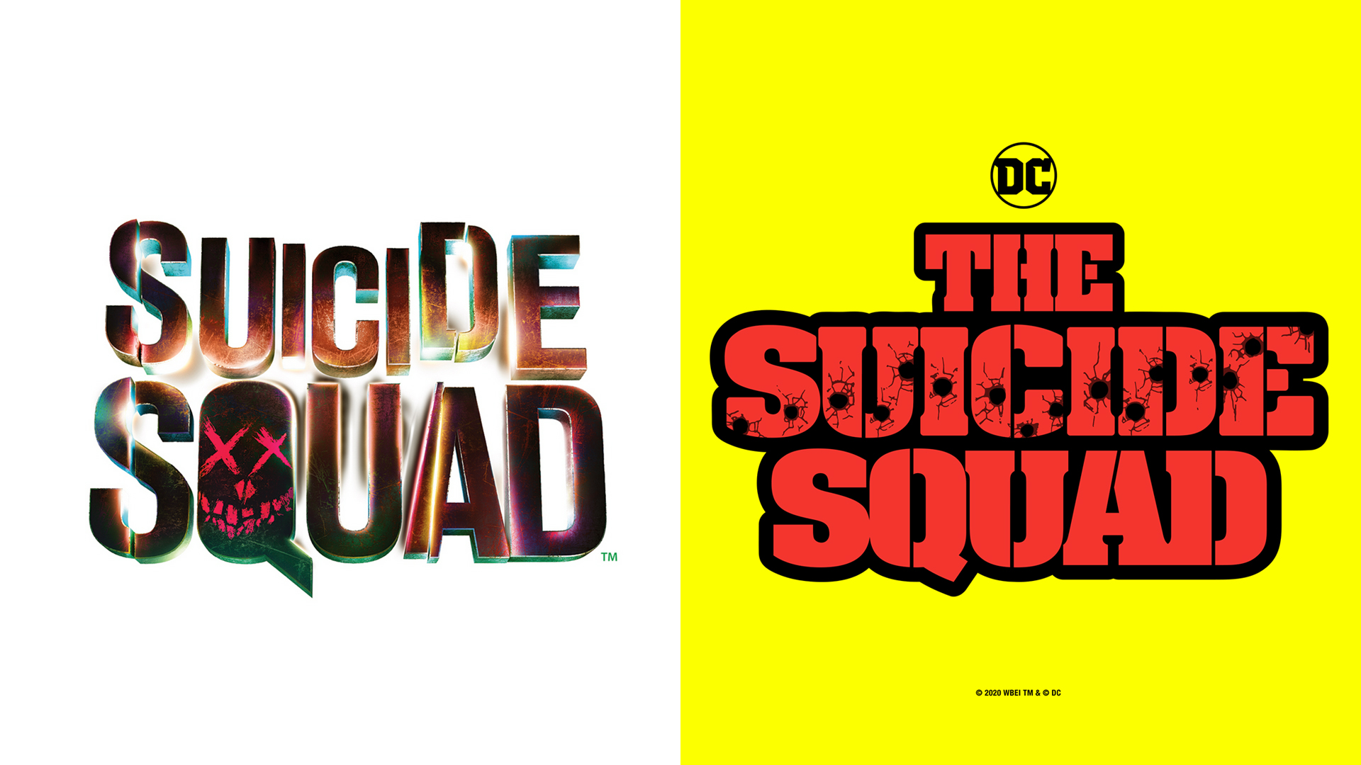 DC Suicide Squad Suicide Squad Word Logo DC Comics ST SSQD LOGO1 Car Window Decal 