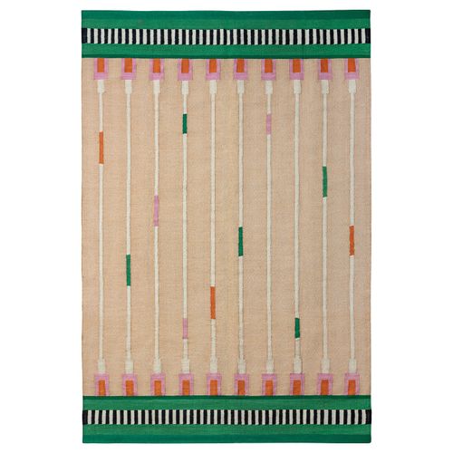 M&Auml;vinn Rug - Beige/green 5 ' 7 "x7 ' 10 "