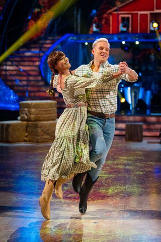 Jamie Laing and Karen Hauer on Strictly