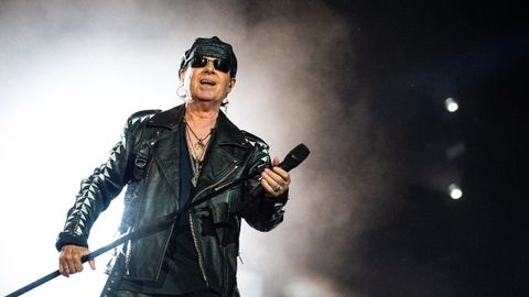 Scorpions live on stage at Wacken