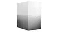 WD My Cloud Home Duo external hard drive for Mac on a white background