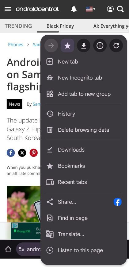 Material 3 Expressive on Chrome for Android