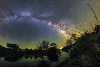 Milky Way Over the Alqueva Dark Sky Reserve