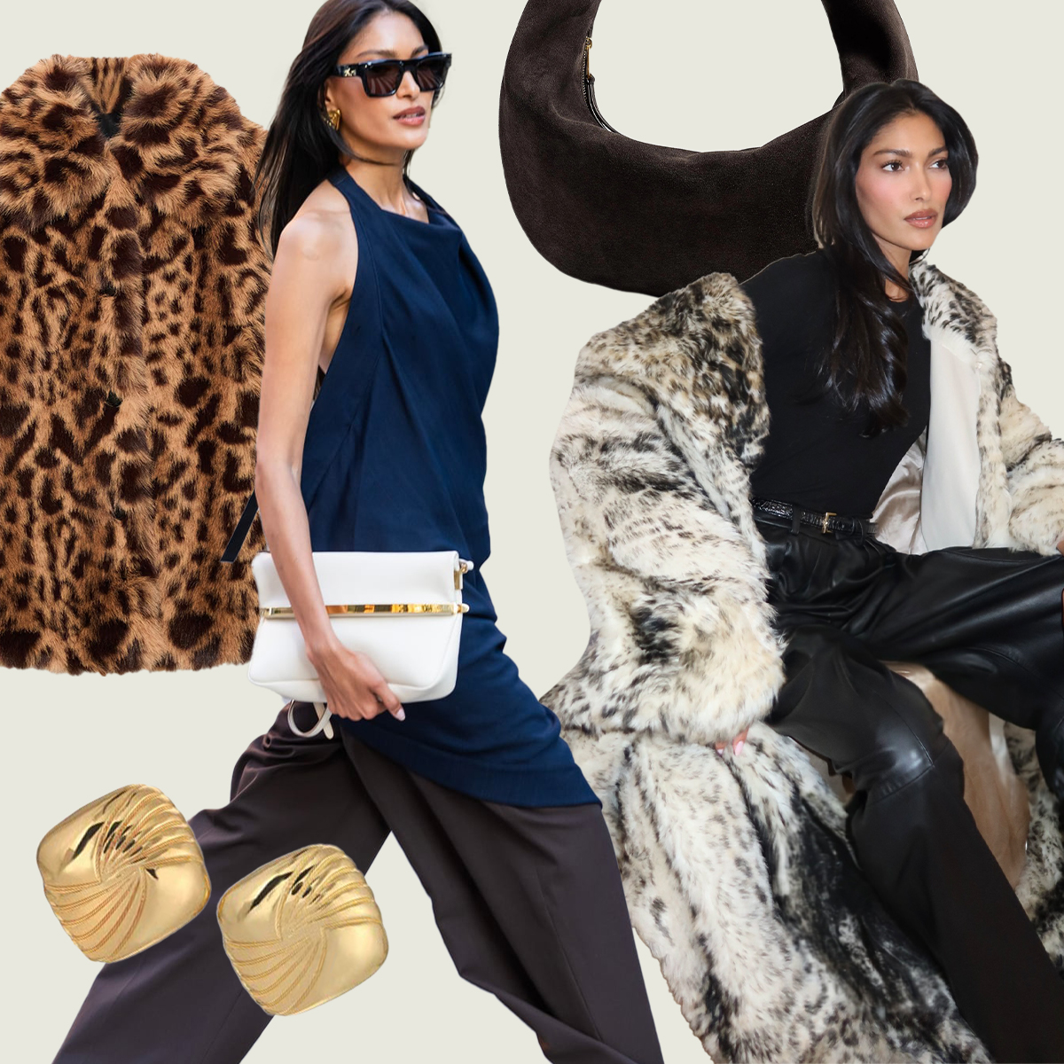 Pritika Swarup: quiet luxury vs. maximalism collage