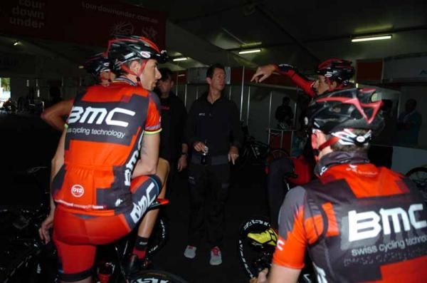 Alessandro Ballan helps to make up a strong BMC team