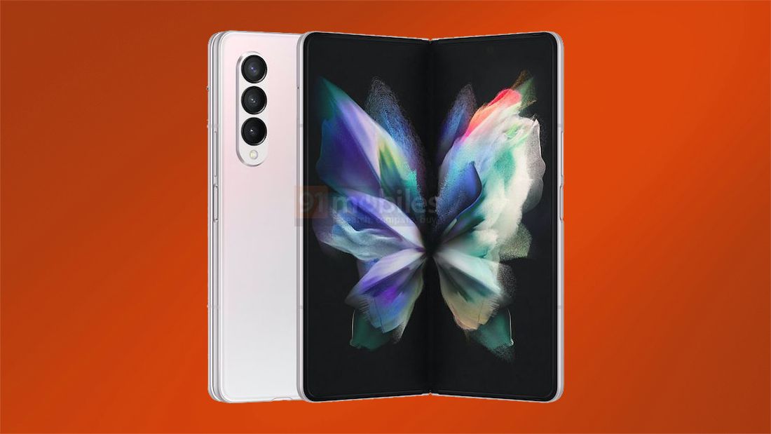 Samsung galaxy z fold 3 render lede