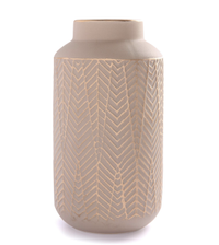 Textured Ceramic Vase | £6