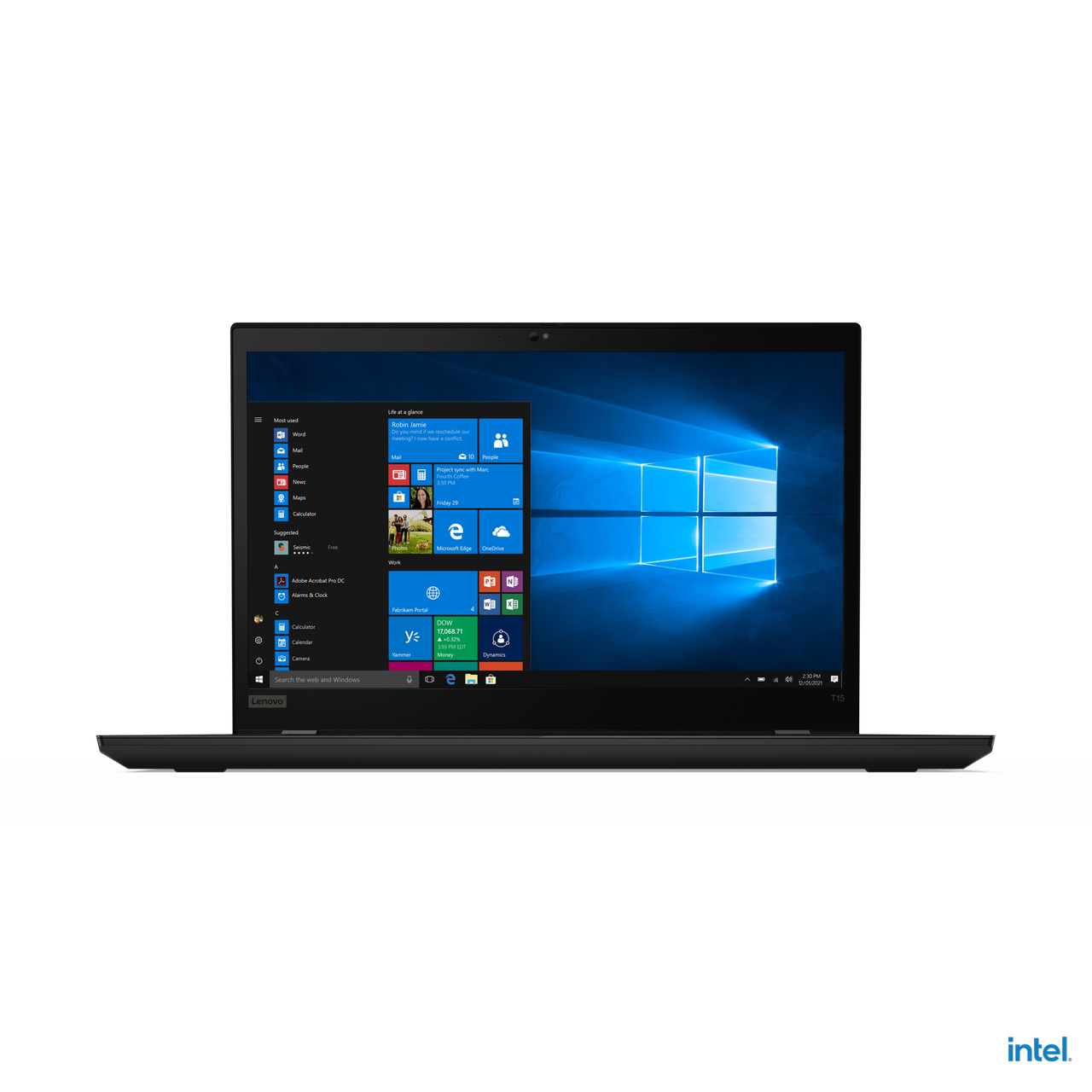 ThinkPad T15 Hero Front Facing