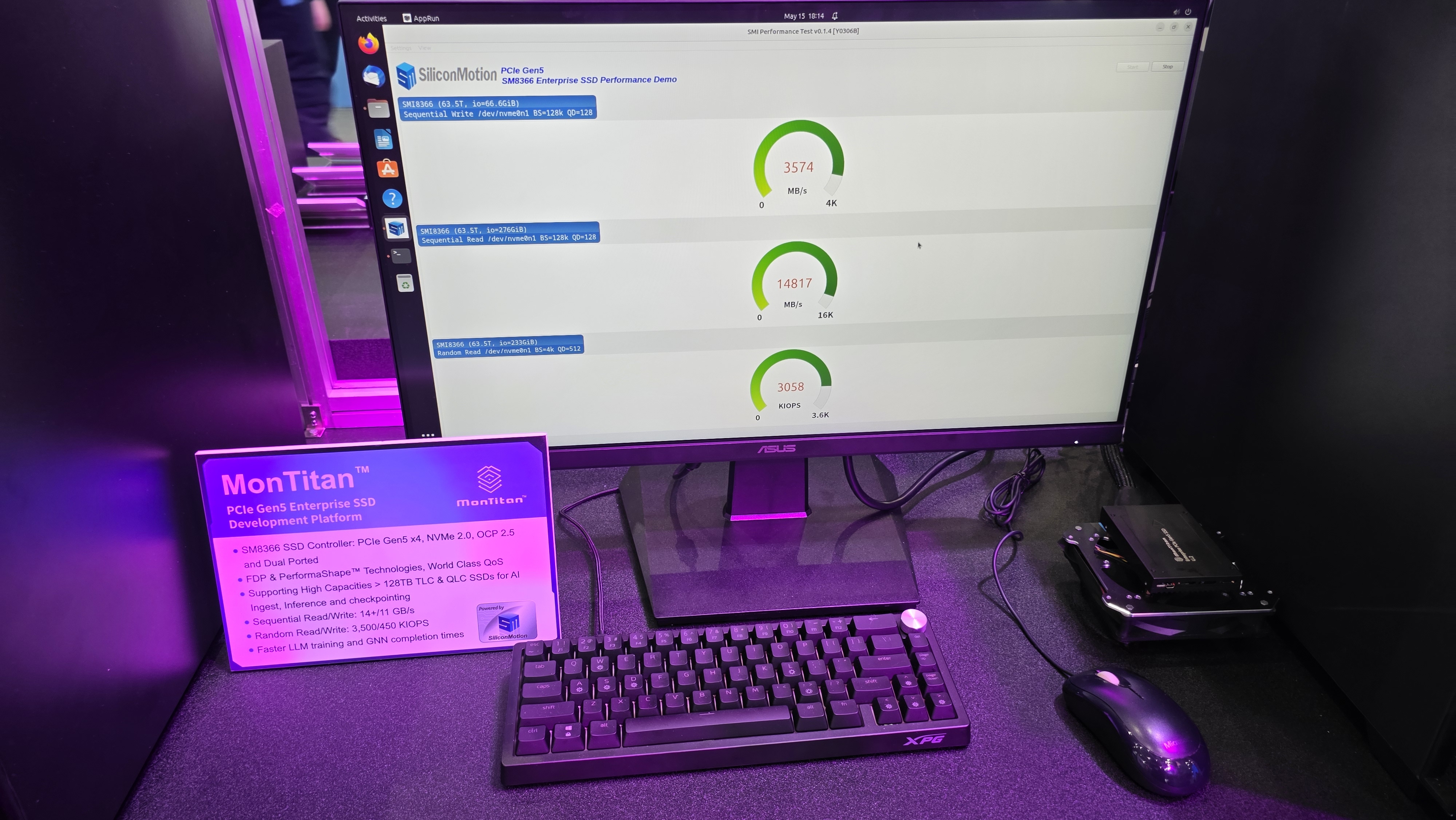 Adata's MonTitan development platform