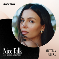 victoria justice on the marie claire nice talk podcast