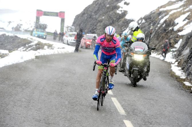 Michele Scarponi (Lampre - Merida) showed his form