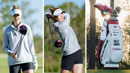 Nelly Korda press shots from TaylorMade
