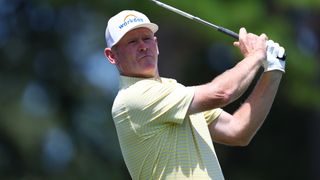 Brandt Snedeker takes a shot at the Wyndham Championship