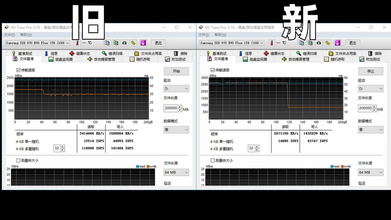 Old 970 Evo Plus (Left) vs. New 970 Evo Plus (Right (Image credit: 潮玩客/YouTube) Old 970 Evo Plus (Top) vs. New 970 Evo Plus (Bottom) Old 970 Evo Plus (Top) vs. New 970 Evo Plus (Bottom)