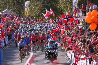 The elite men's road race at the UCI Road World Championships in Bergen, Norway
