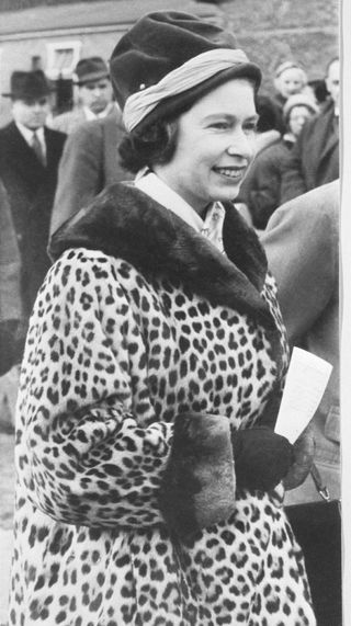 The Queen wearing a leopard print fur coat is the sort of fashion moment we never expected