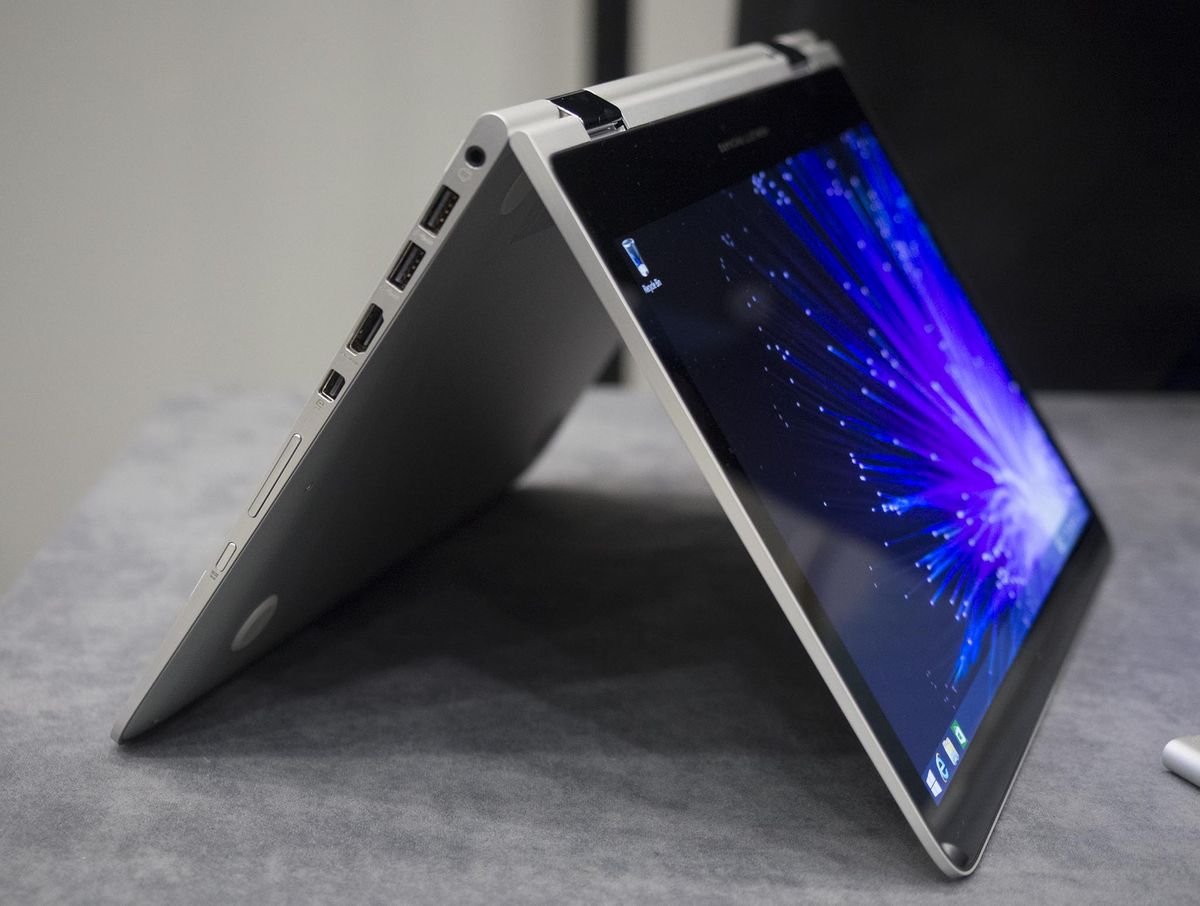 HP Spectre x360 tent mode