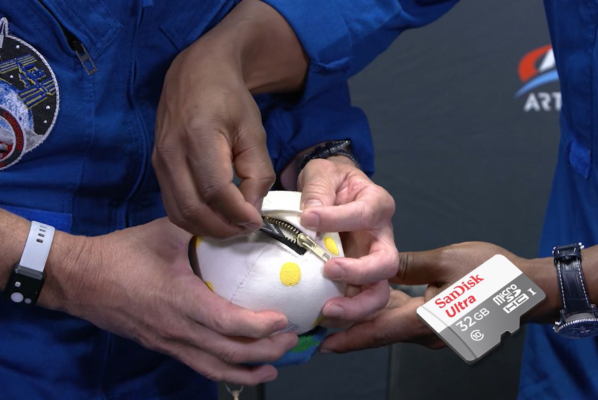 '5.6 million names headed to the Moon': Here's how to buy the SanDisk Ultra microSD series used by the Artemis II mission