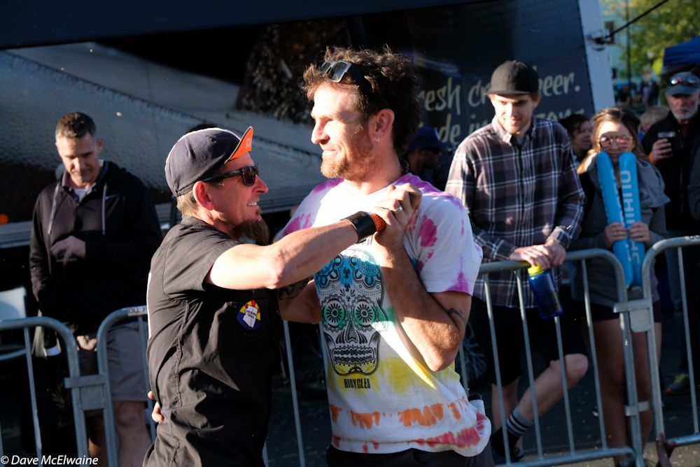 There was dancing in the streets before the men&rsquo;s race