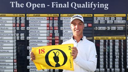 German amateur Tiger Christensen qualified for the 2023 Open