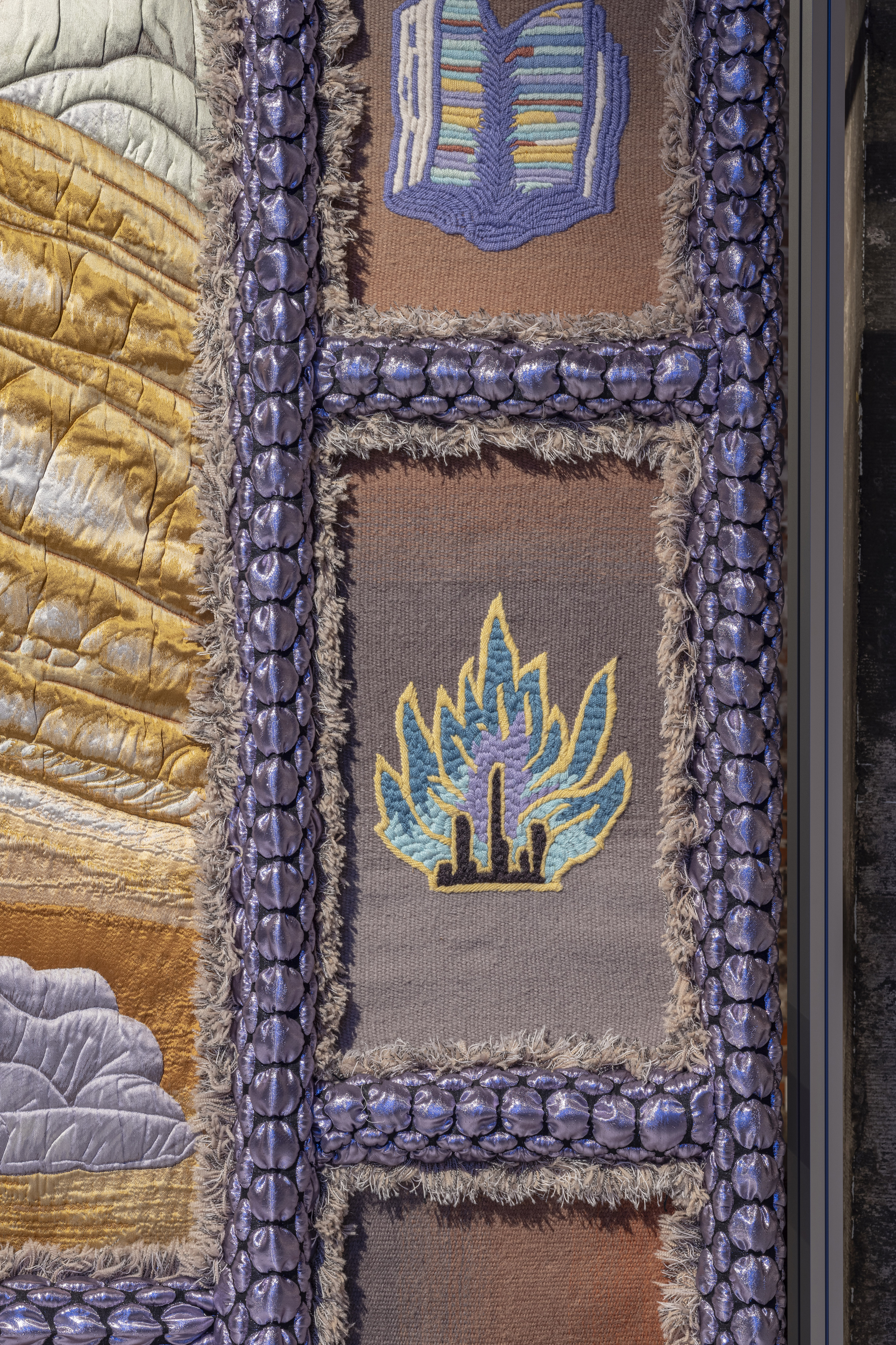 Patricia Urquiola works displayed in exhibition space