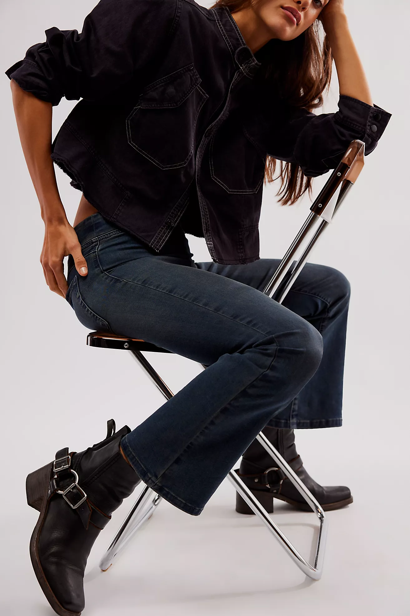 We the Free Briggs Crop Rider Boots