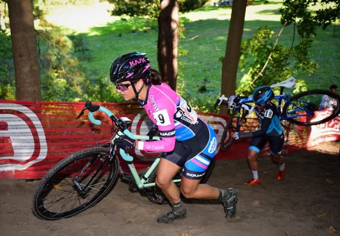 Courtenay McFadden (GE Capital) again took a shot at leading the race
