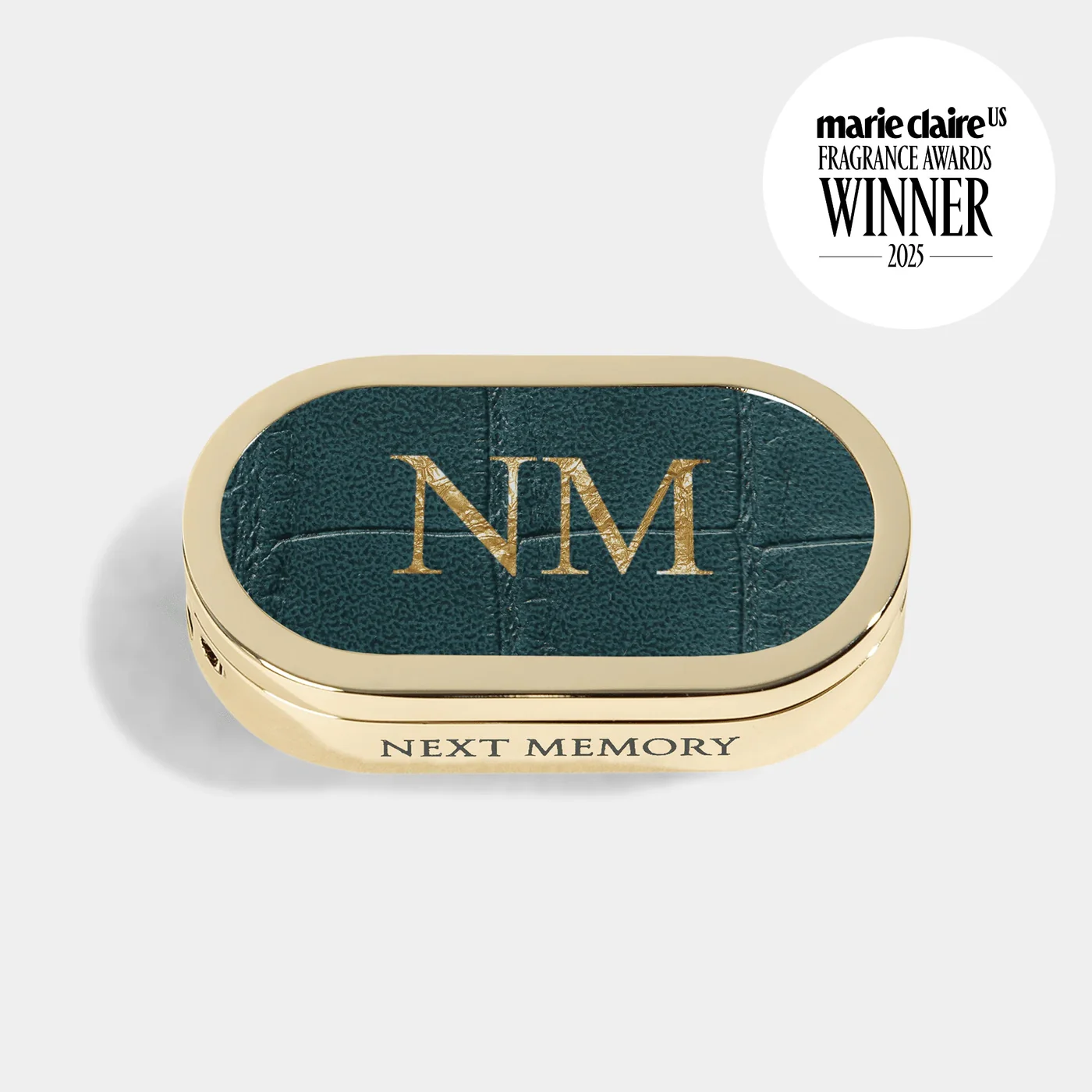 Navy Blue Case - Refillable Solid Perfume - Blue Sandalwood