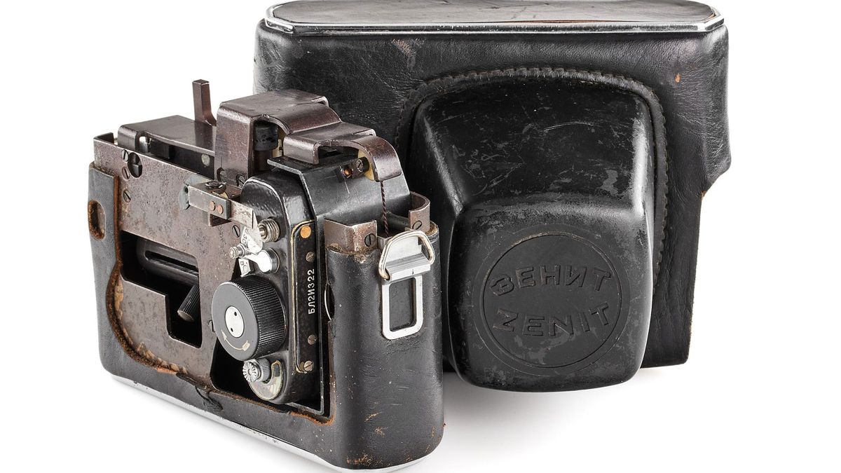 A real KGB spy camera from the 1960s