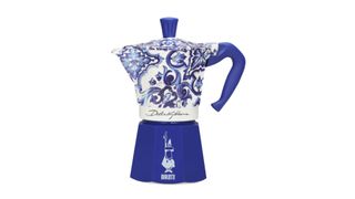 Bialetti x Dolce & Gabbana Moka Pot Blu Mediterraneo