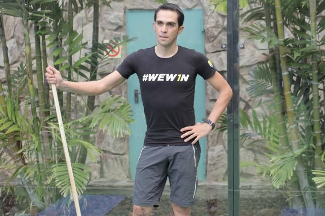 Alberto Contador is seeking Giro d'Italia and Tour de France victory in 2015.