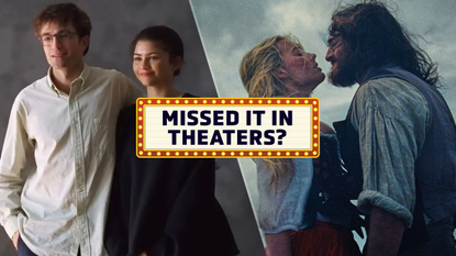 (L-R) Robert Pattinson and Zendaya in "The Drama"; Margot Robbie and Jacob Elordi in "Wuthering Heights"
