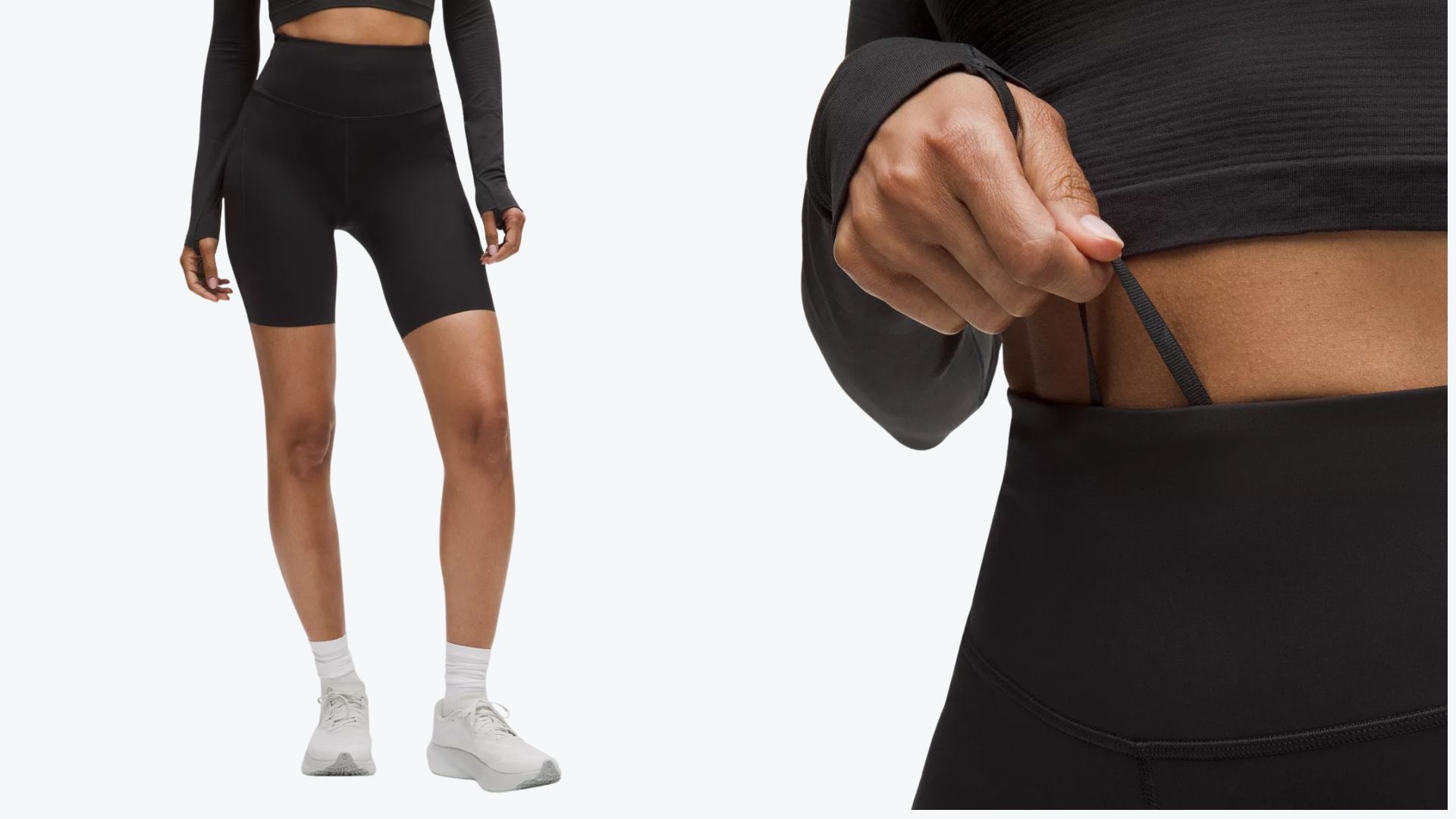 Lululemon Fast and Free 8" running shorts