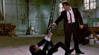 Harvey Keitel at right and Steve Buscemi in "Reservoir Dogs."