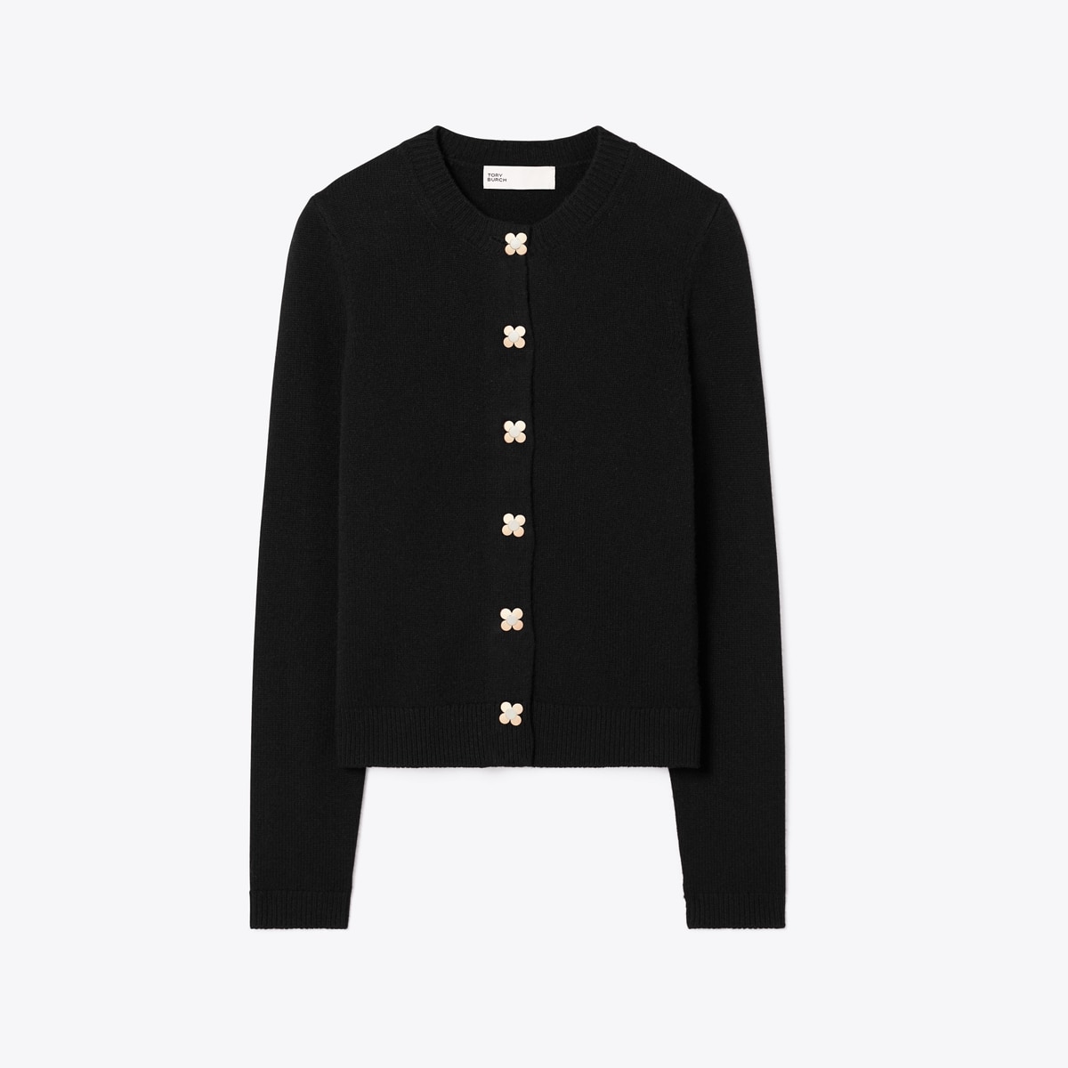 Cashmere Cardigan in Black, Size M