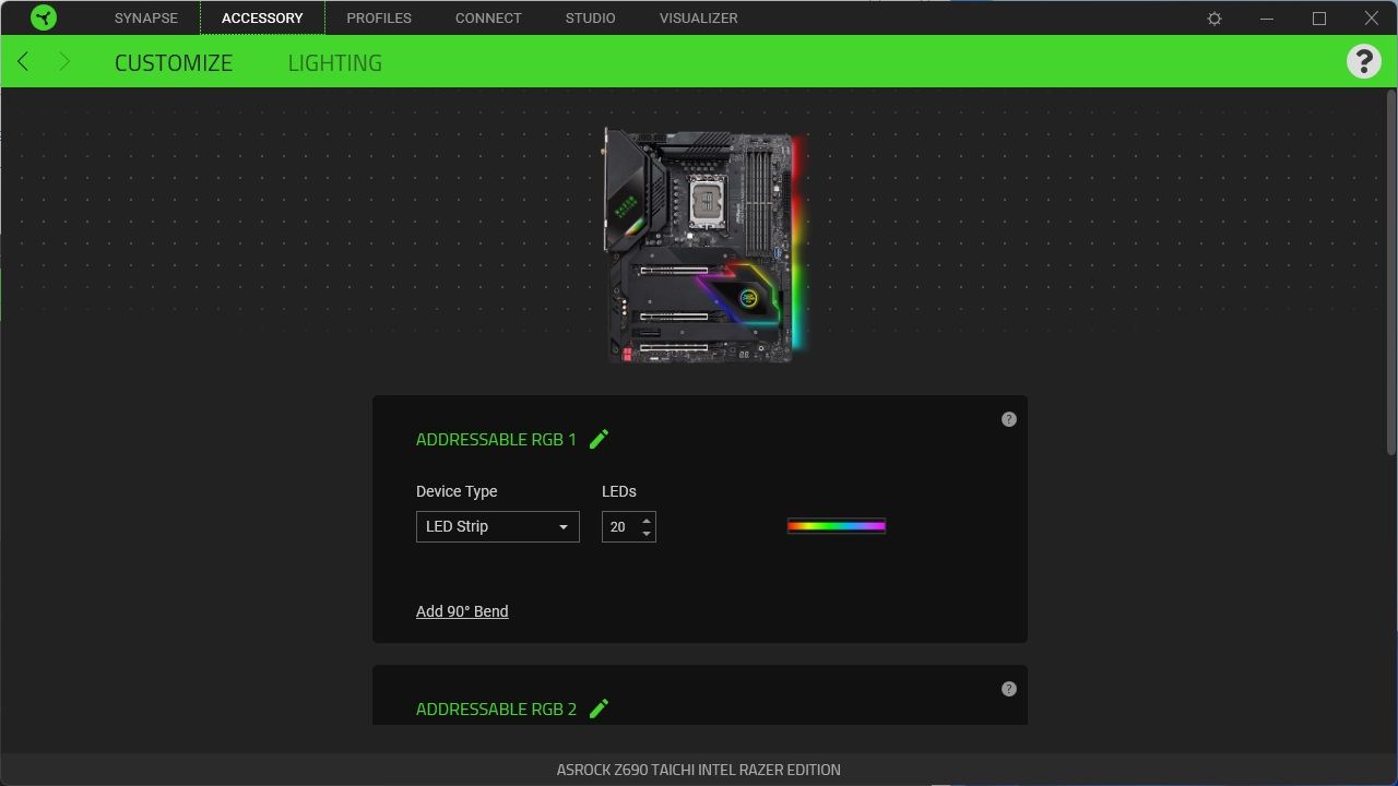 ASRock Z690 Taichi Razer Edition