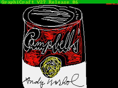 Andy Warhol's lost artwork found on 1980s floppy disks