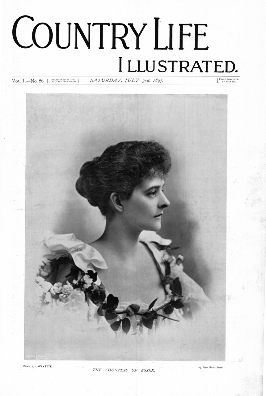 Country Life Frontispiece of the Countess of Essex