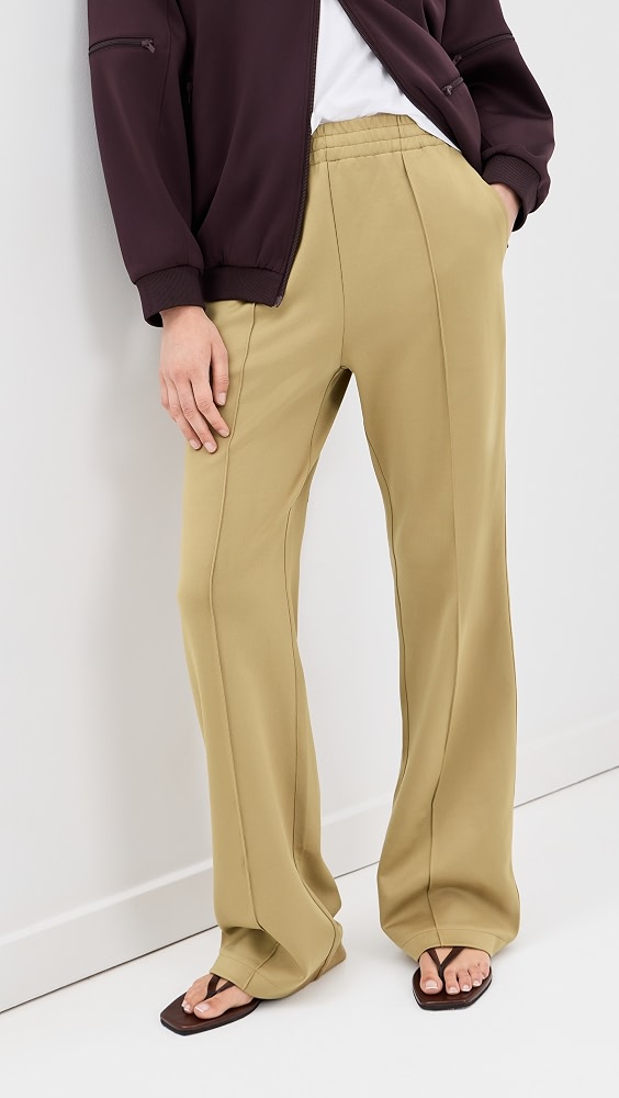 Active Knit Scottie Joggers - Buff Tan