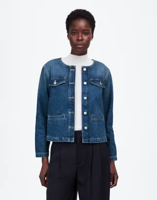 Madewell Denim Lady Jacket in Plymouth Wash