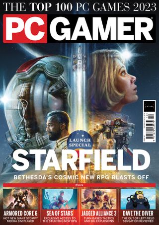PC Gamer magazine Starfield