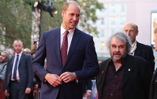 Peter Jackson and Prince William at They Shall Not Grow Old London film premiere