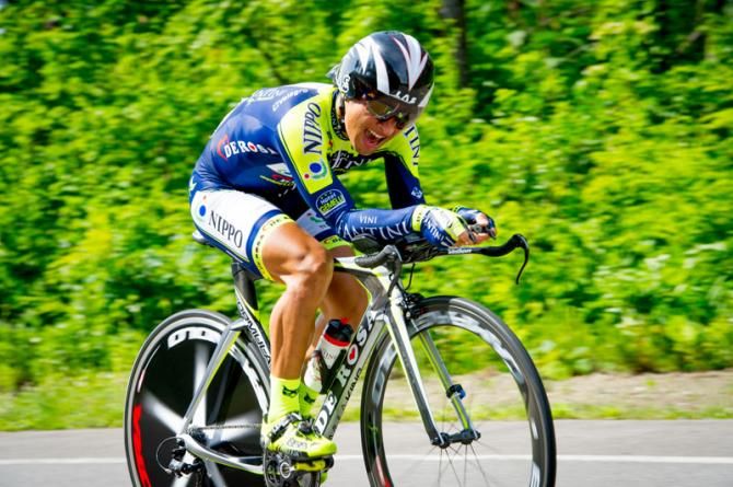 Genki Yamamoto ( Vini Fantini - NIPPO ), the third place in the Japan national championship time trial