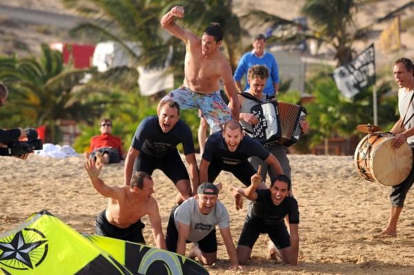 The camp was was all about team building