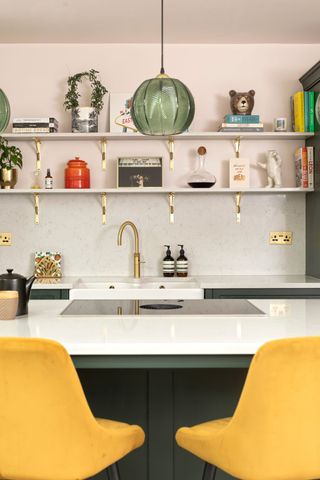 Isobel and Jeremy Thomson-Cook overcame bad weather and budgetary woes to create a timeless kitchen for the years to come