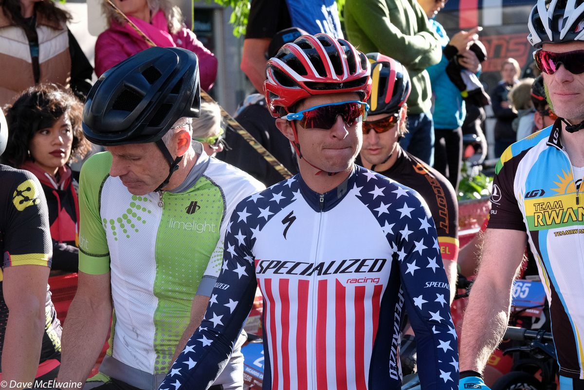 USA Champion Howard Grotts (Specialized) on the front row