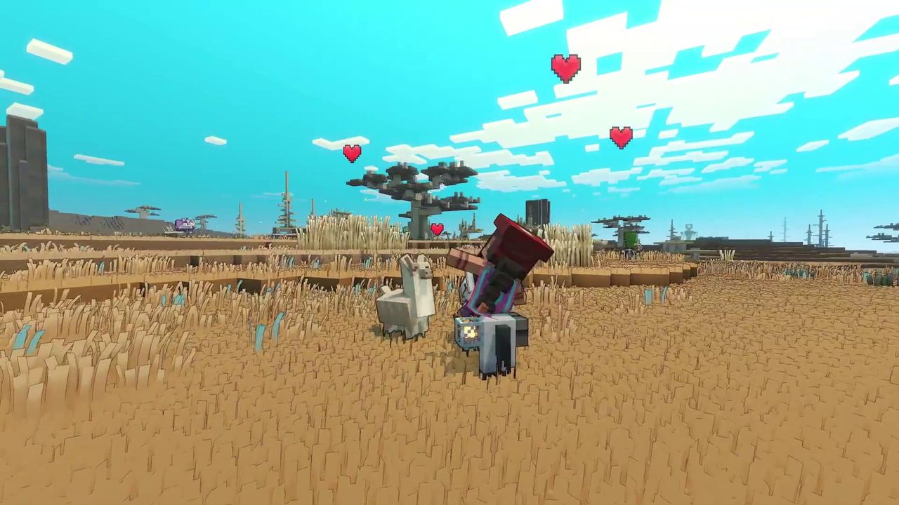 Image of Minecraft Legends and upcoming content updates.