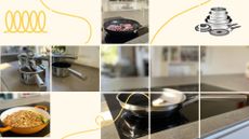 Compilation of the best induction pans being used during testing by the team at woman and home