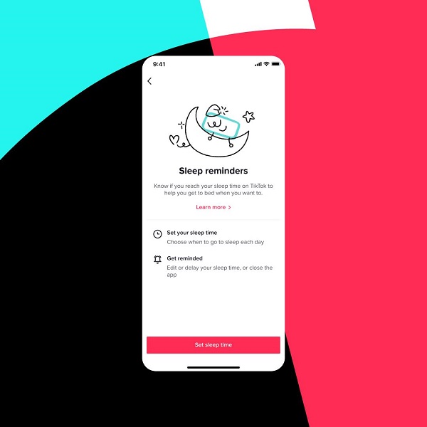 Sleep reminders coming for all users on TikTok.