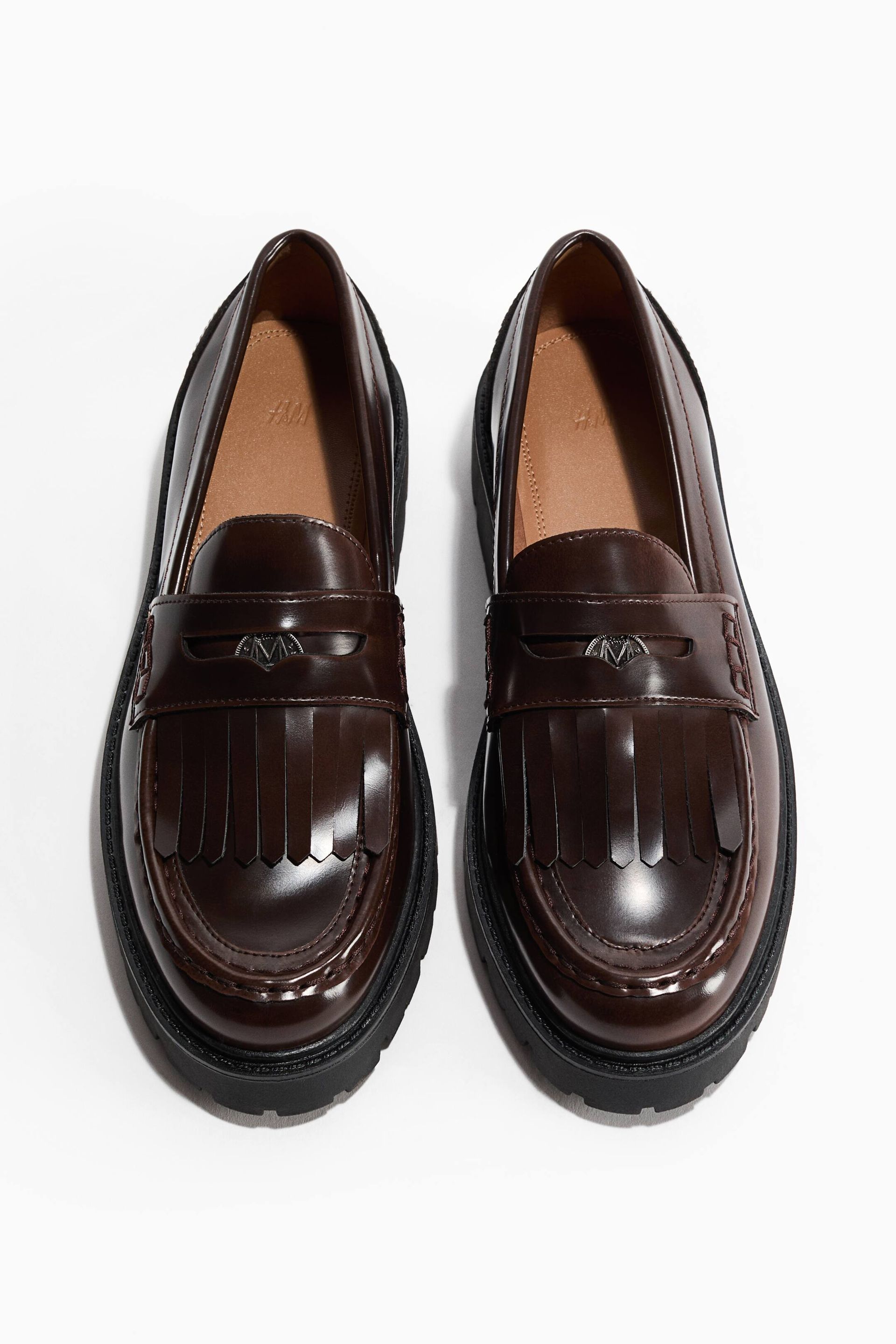 h&m, Fringe-Trimmed Loafers